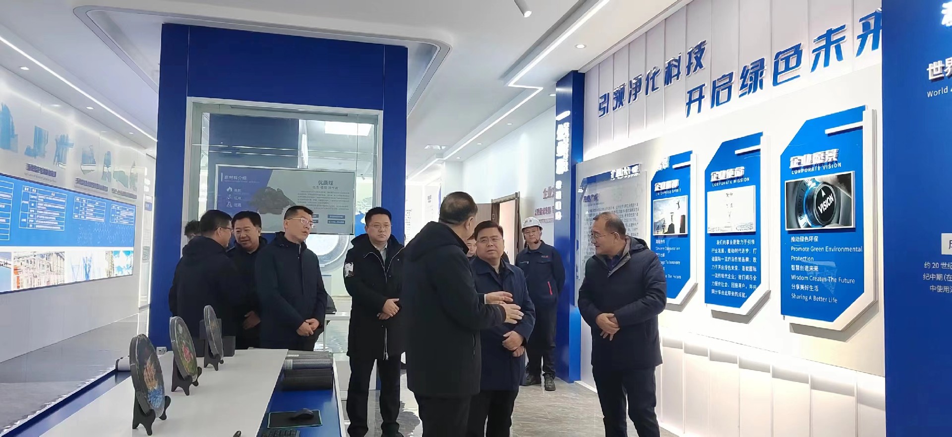 大同市紀委書記張文偉、左云縣委書記方旭、縣委副書記于海濱蒞臨考察調(diào)研